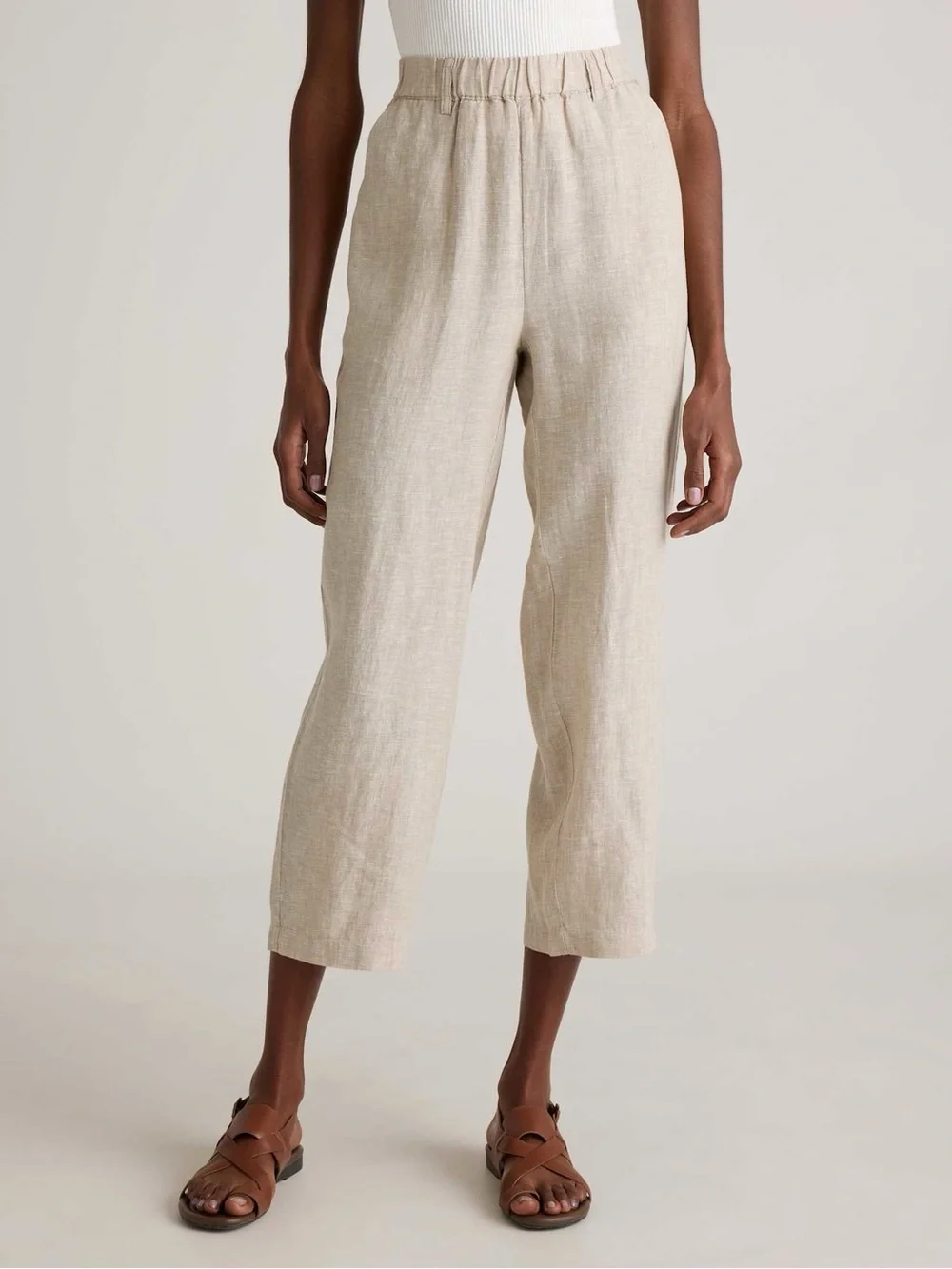 Quince 100% European Linen Pants S